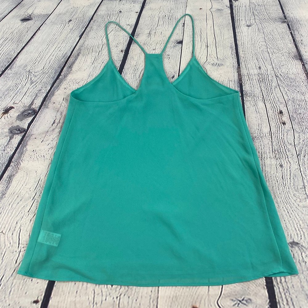 Bajee Collection by Becool Green Chiffon Top Tank - Picture 4 of 8